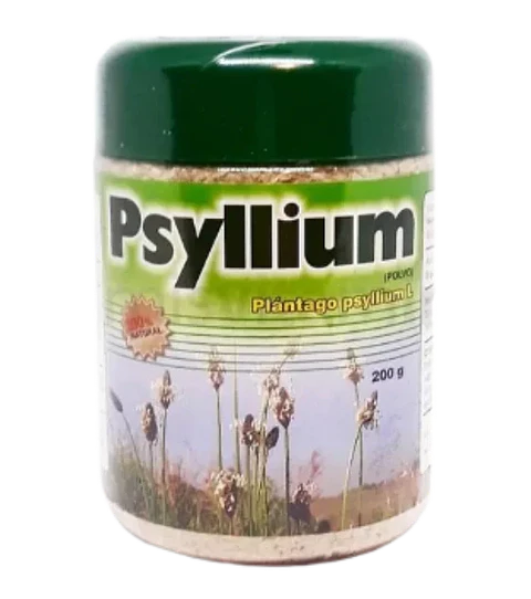 Psyllium Polvo tapa verde laxante 200 Gramos 