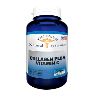 Collagen Plus Vitamin C Millenium Natural Systems 100 Softgels