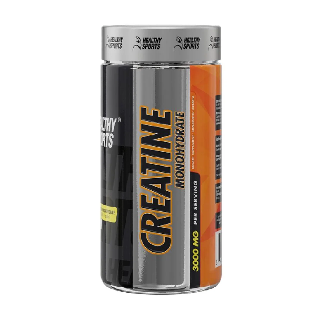 Creatine Monohydrate 3000 mg 120 Cápsulas Healthy Sports 1