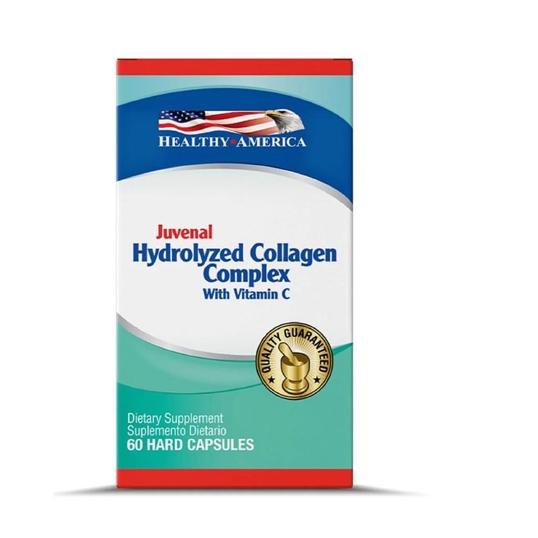 Colageno Hidrolizado 60 Cápsulas Healthy America 1