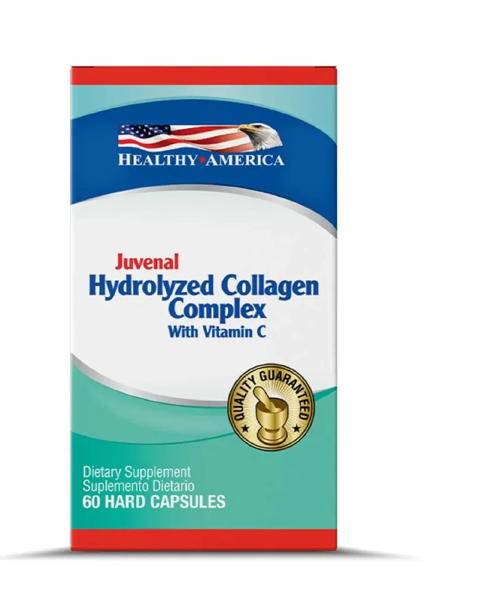 Colageno Hidrolizado 60 Cápsulas Healthy America 1
