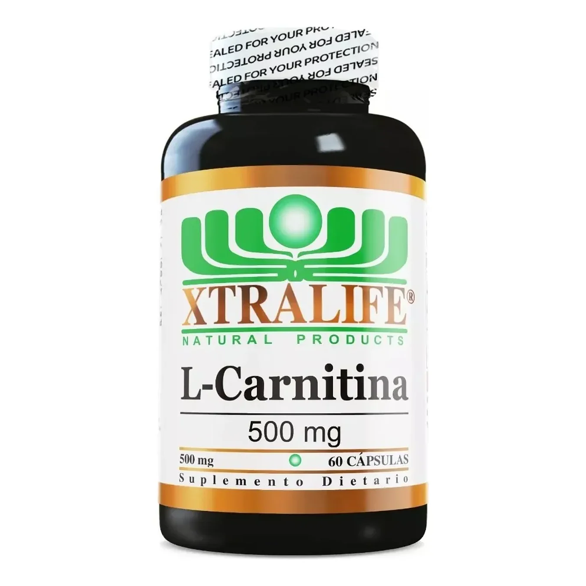 L Carnitina 500 mg 60 Cápsulas Xtralife 1