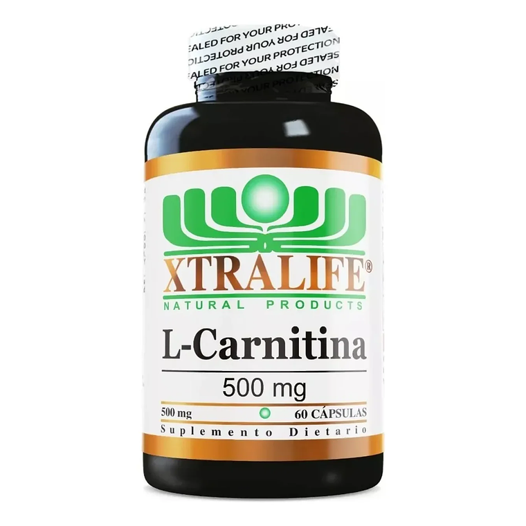 L Carnitina 500 mg 60 Cápsulas Xtralife 1