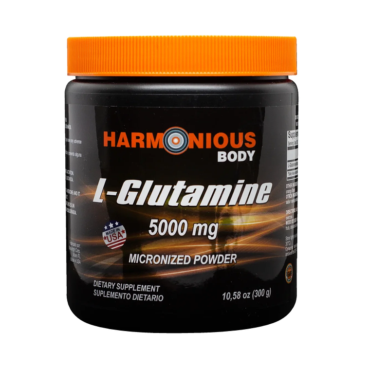 L- Glutamine 5000 mg Harmonious 300 gramos 1