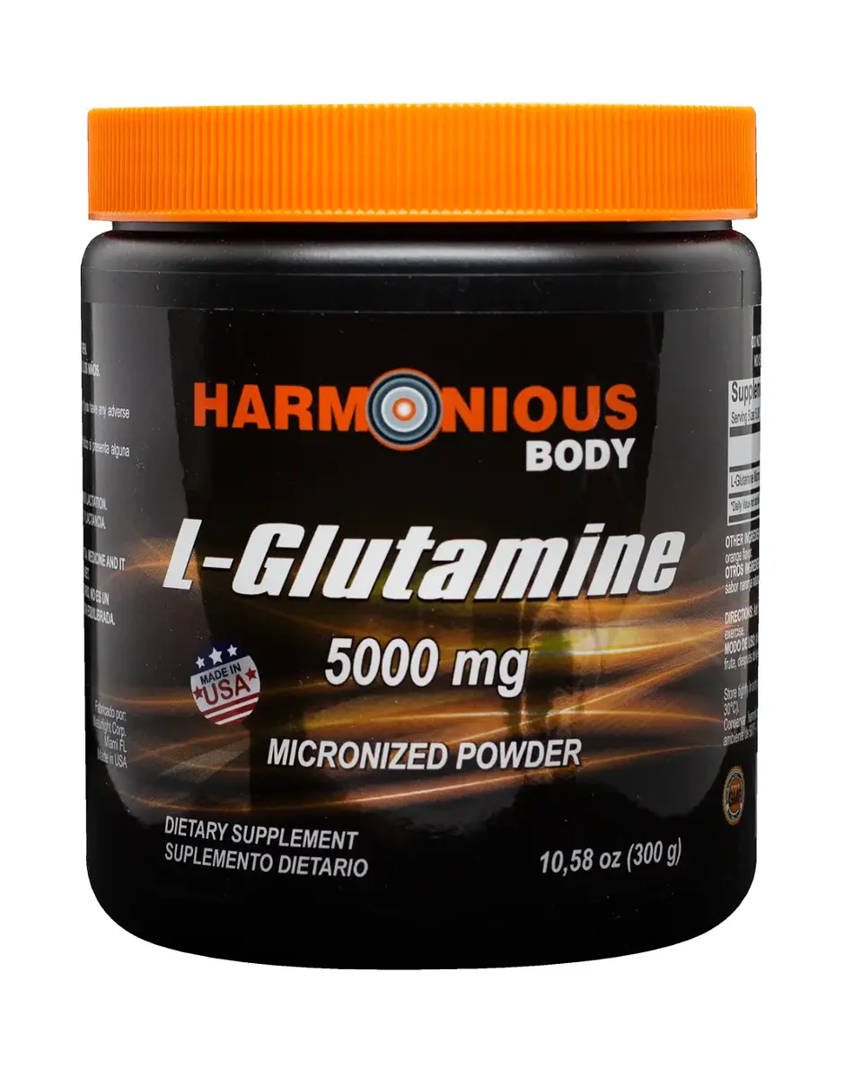 L- Glutamine 5000 mg Harmonious 300 gramos 1