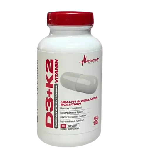 Vitamina D3 K2 90 Cápsulas Metabolic