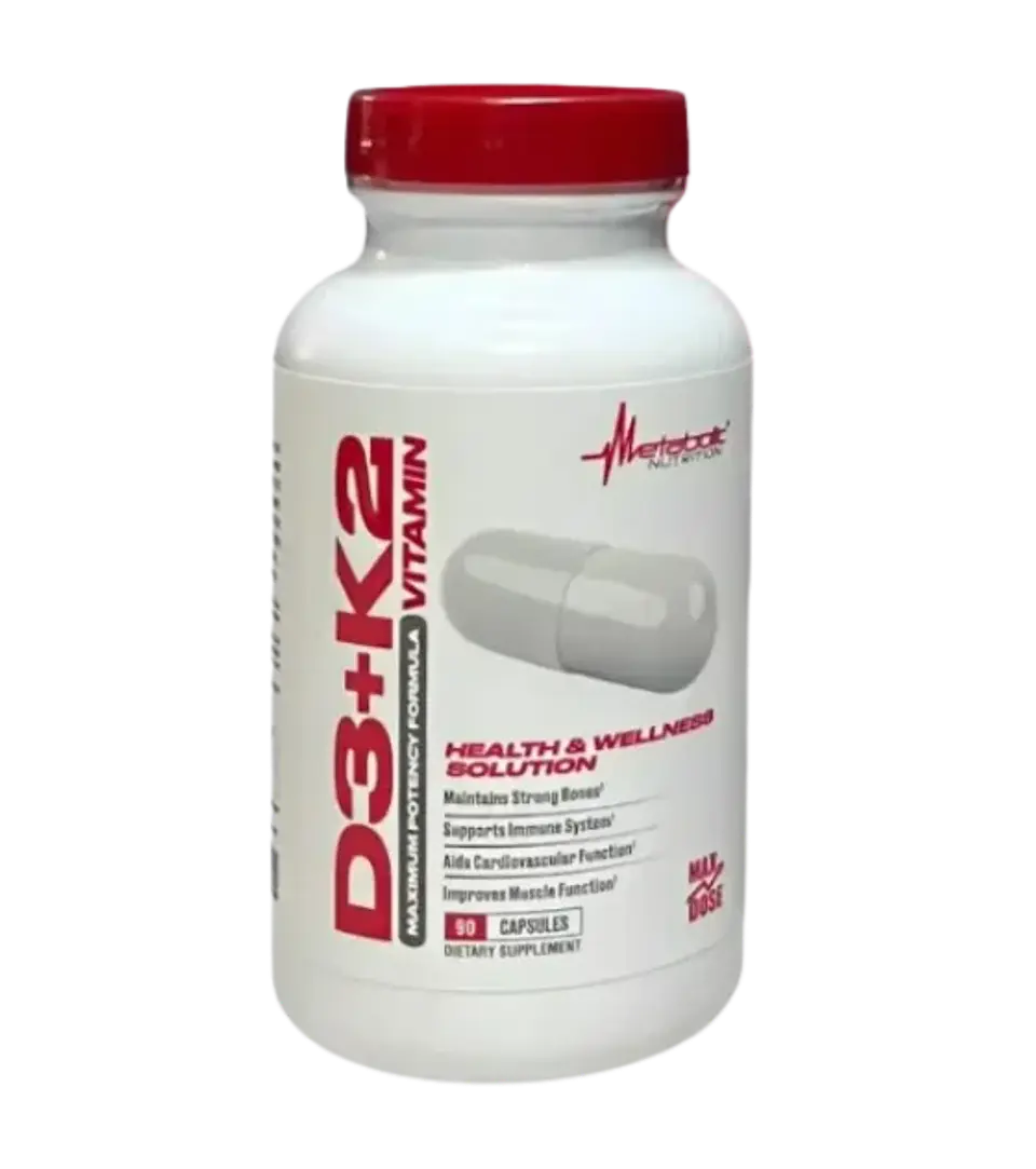Vitamina D3 K2 90 Cápsulas Metabolic 1