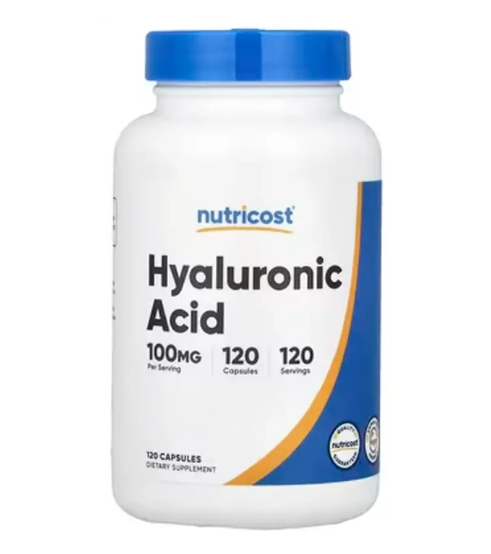 Hyaluronic Acid 120 Câpsulas Nutricost  1
