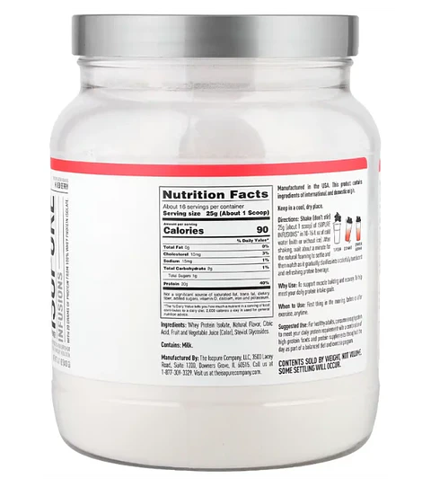 ISOPURE Infusions 400 gramos 20 gramos proteina 