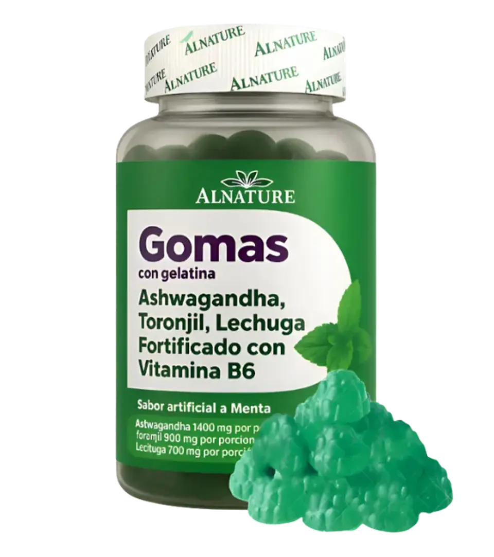 Gomas de Ashwagandha 60 gomas Alnature 1