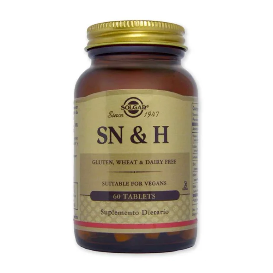 SN & H Solgar 60 Tabletas Skin Hair 1