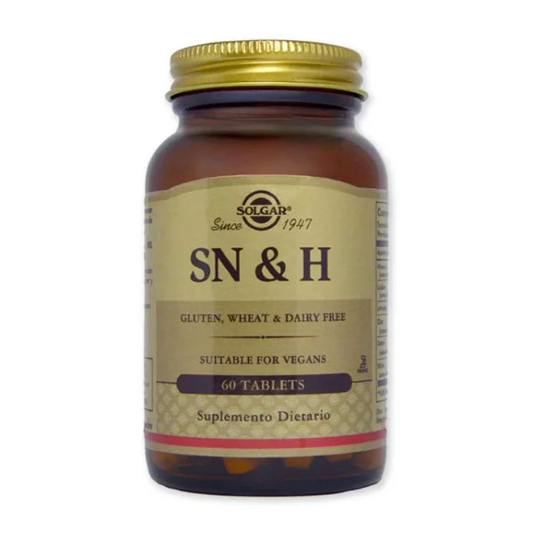 SN & H Solgar 60 Tabletas Skin Hair 1