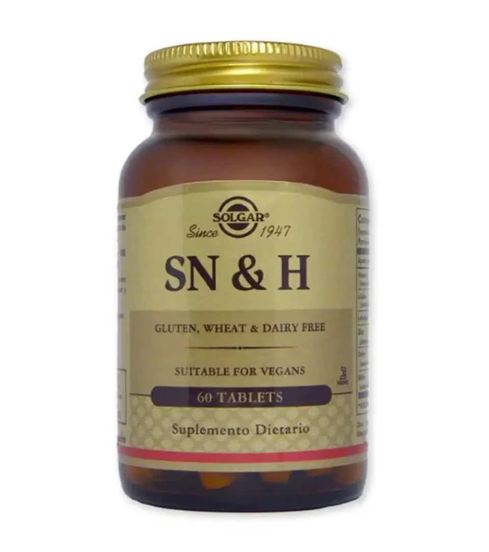 SN & H Solgar 60 Tabletas Skin Hair 1