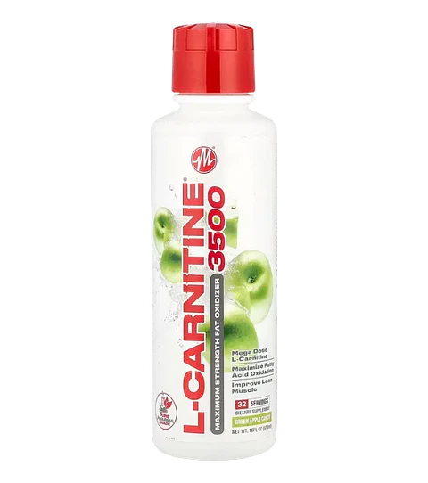 L carnitina 3500 Green Apple Candy Metabolic 473 ml 