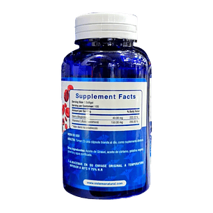 Iron mas Vitamina C 100 softgels System Millenium 