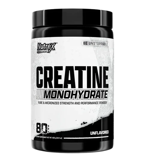 Creatina Monohidrato Nutrex 400 gr 80 servicios
