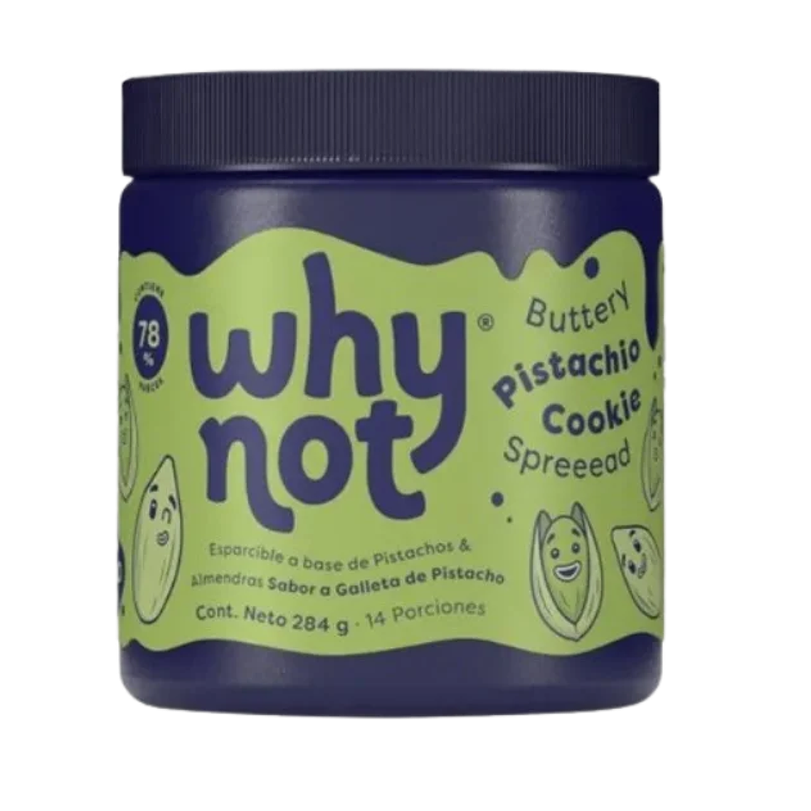 Esparcible Cookie Pistacho Why Not 284 gr 1