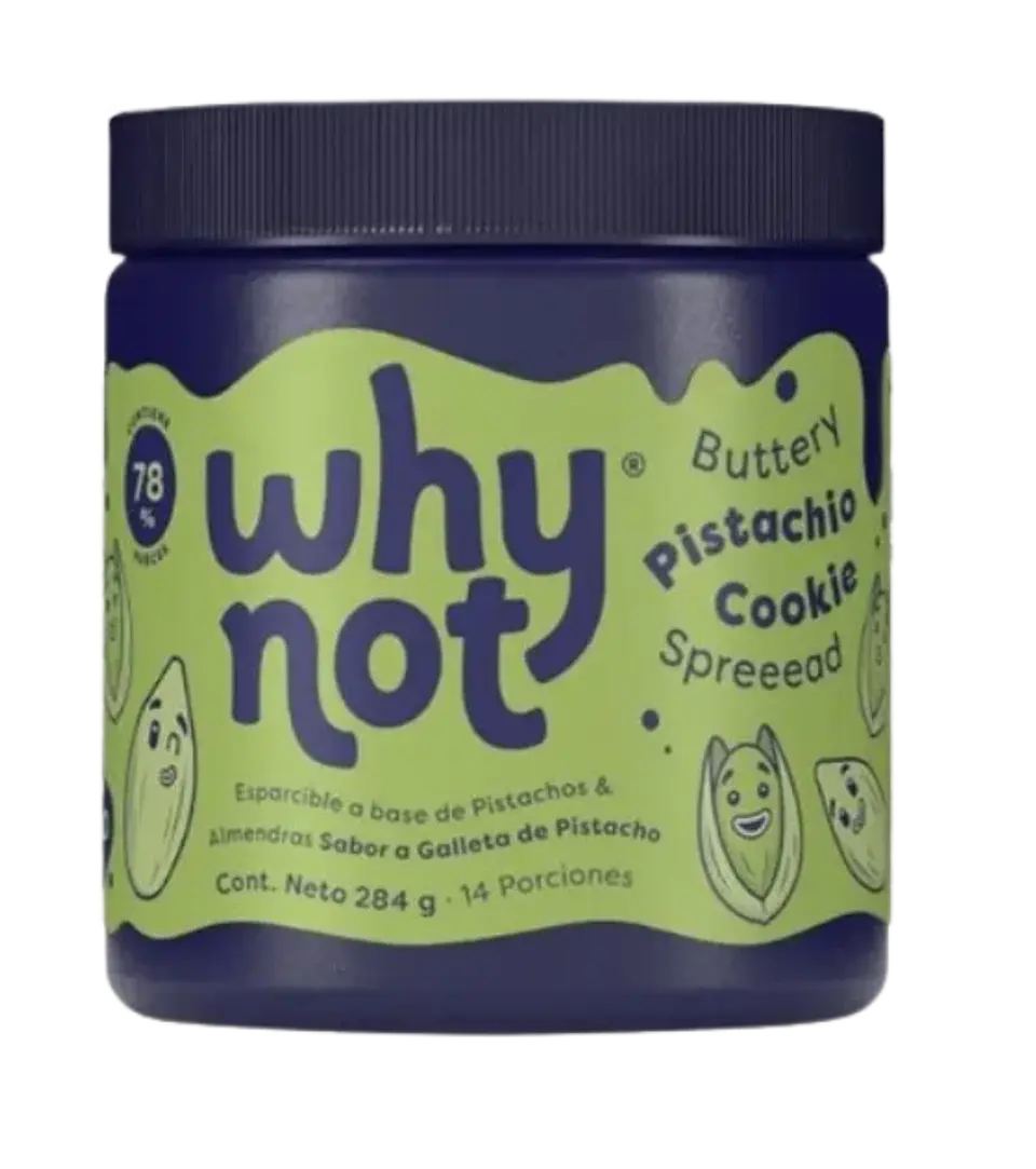 Esparcible Cookie Pistacho Why Not 284 gr 1