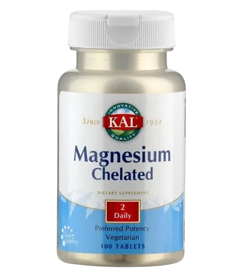 Magnesium Chelated – KAL 100 Tabletas