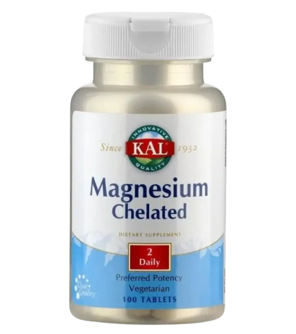 Magnesium Chelated – KAL 100 Tabletas 1