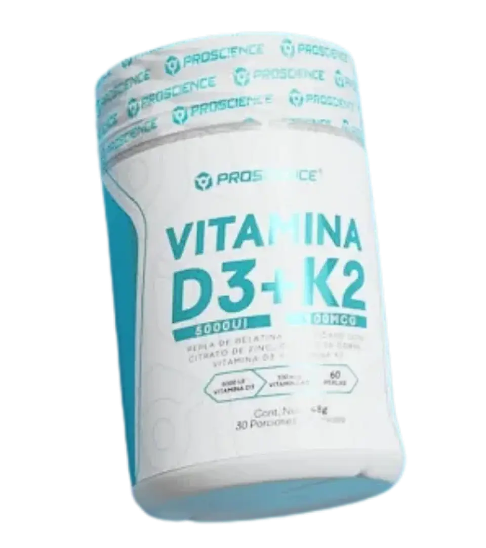 Vitamina D3 + K2 Proscience 60 Perlas 1