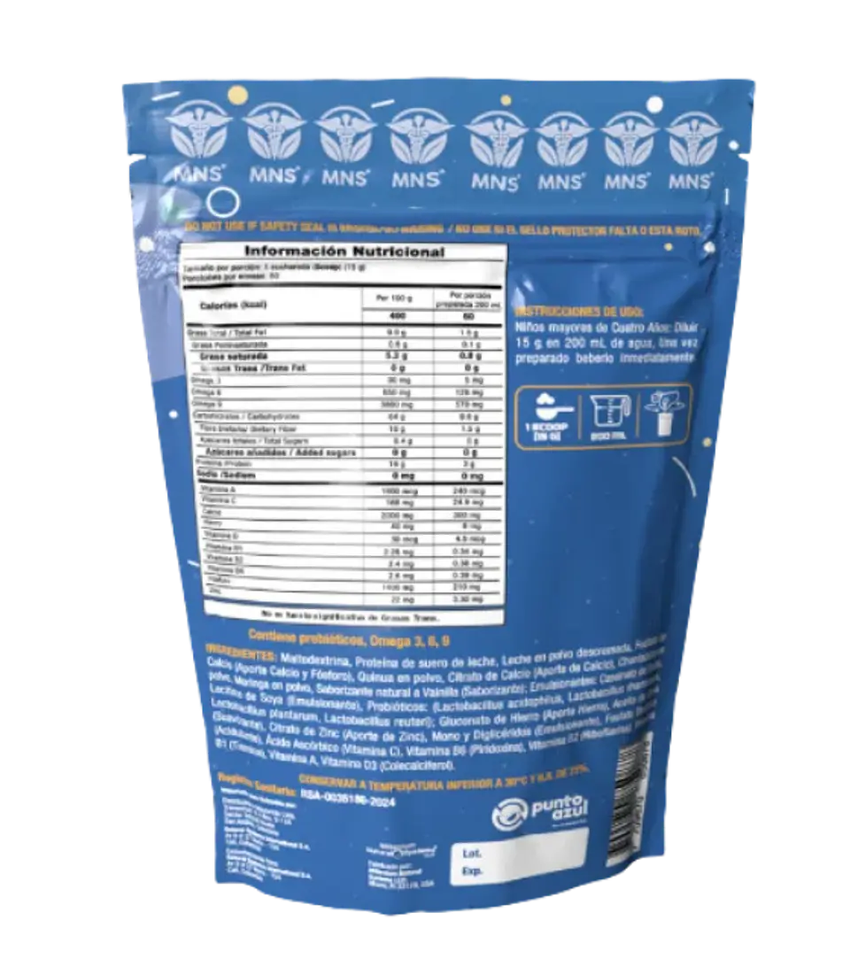 Daily Shake 900 gramos Natural System  2