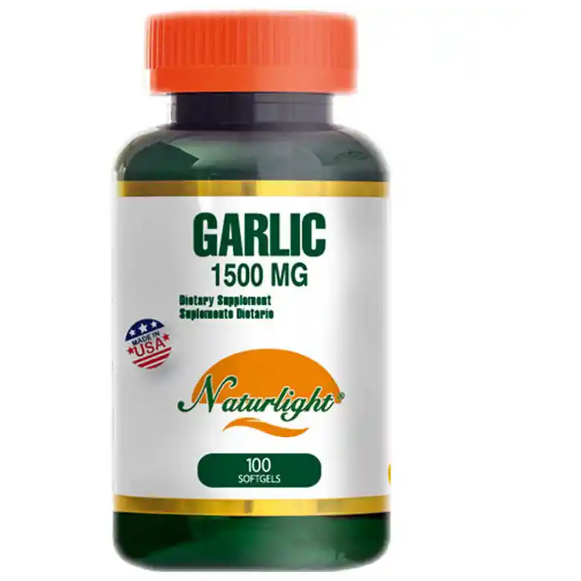 Garlic 1500 mg 100 Softgels Naturlight 1
