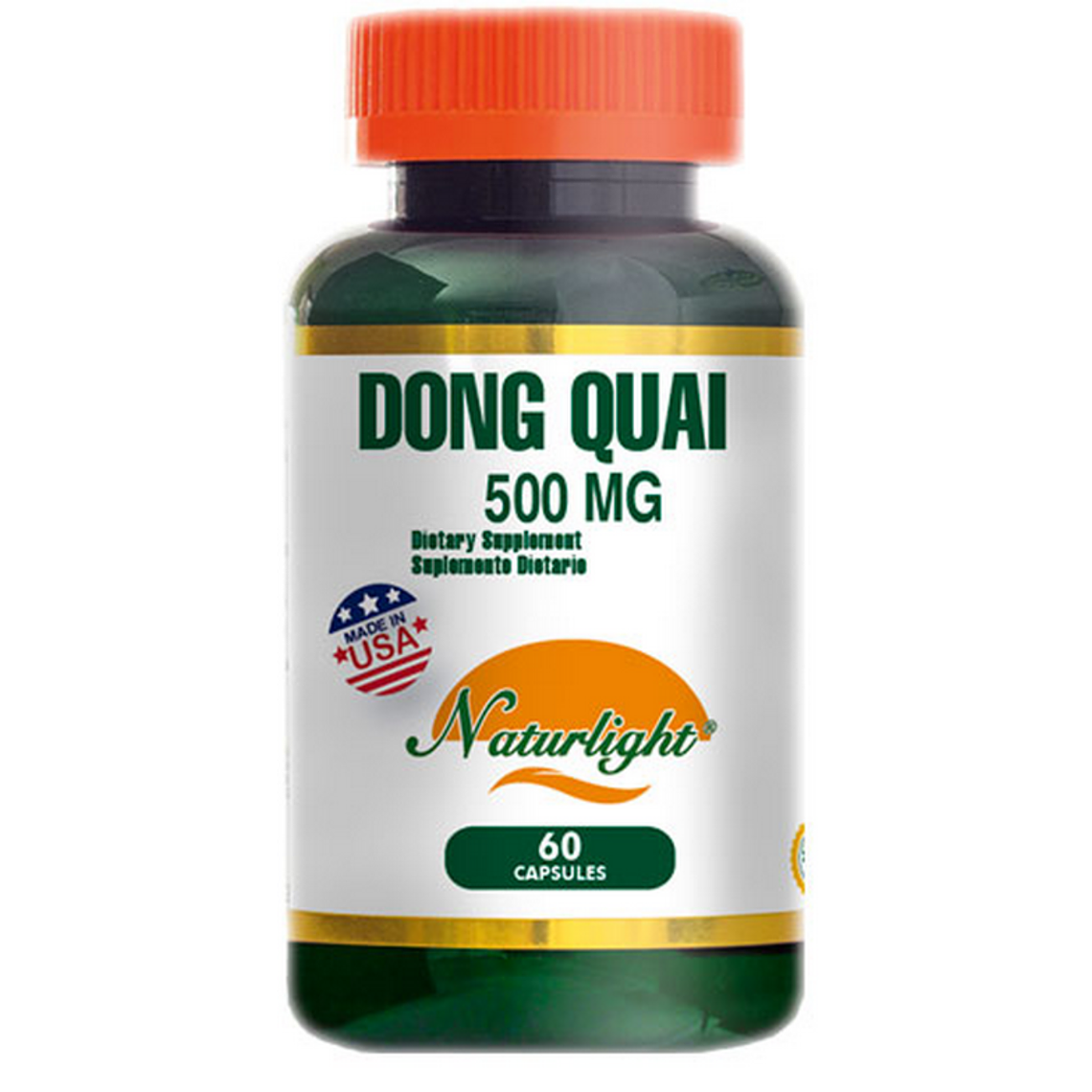 Dong Quai 500 mg 60 Capsulas Naturlight 1