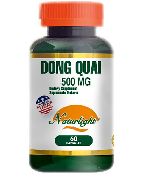 Dong Quai 500 mg 60 Capsulas Naturlight