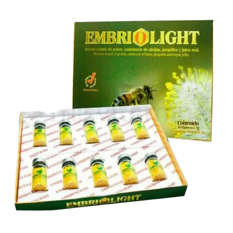Embriolight Embriones de Abeja 10 Frascos Natural light