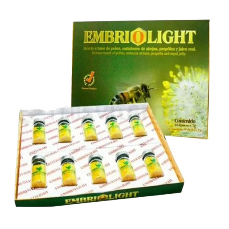 Embriolight Embriones de Abeja 10 Frascos Natural light 1