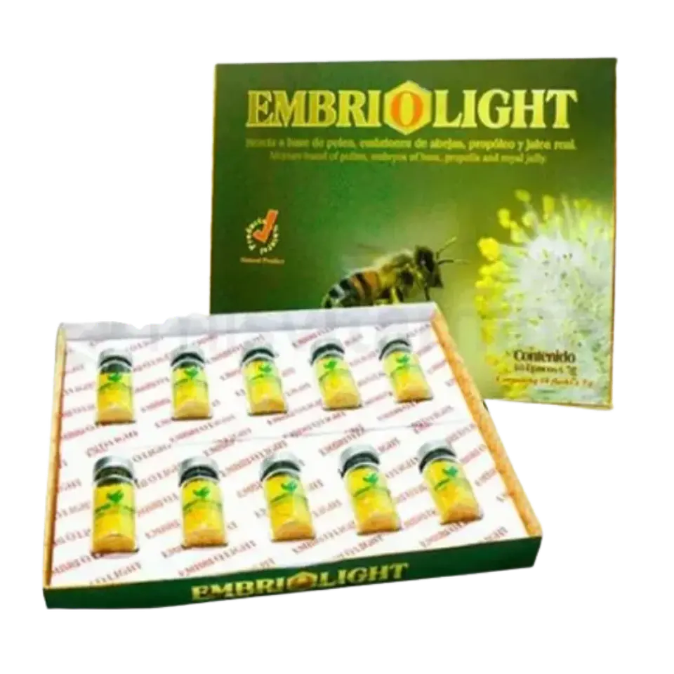 Embriolight Embriones de Abeja 10 Frascos Natural light 1