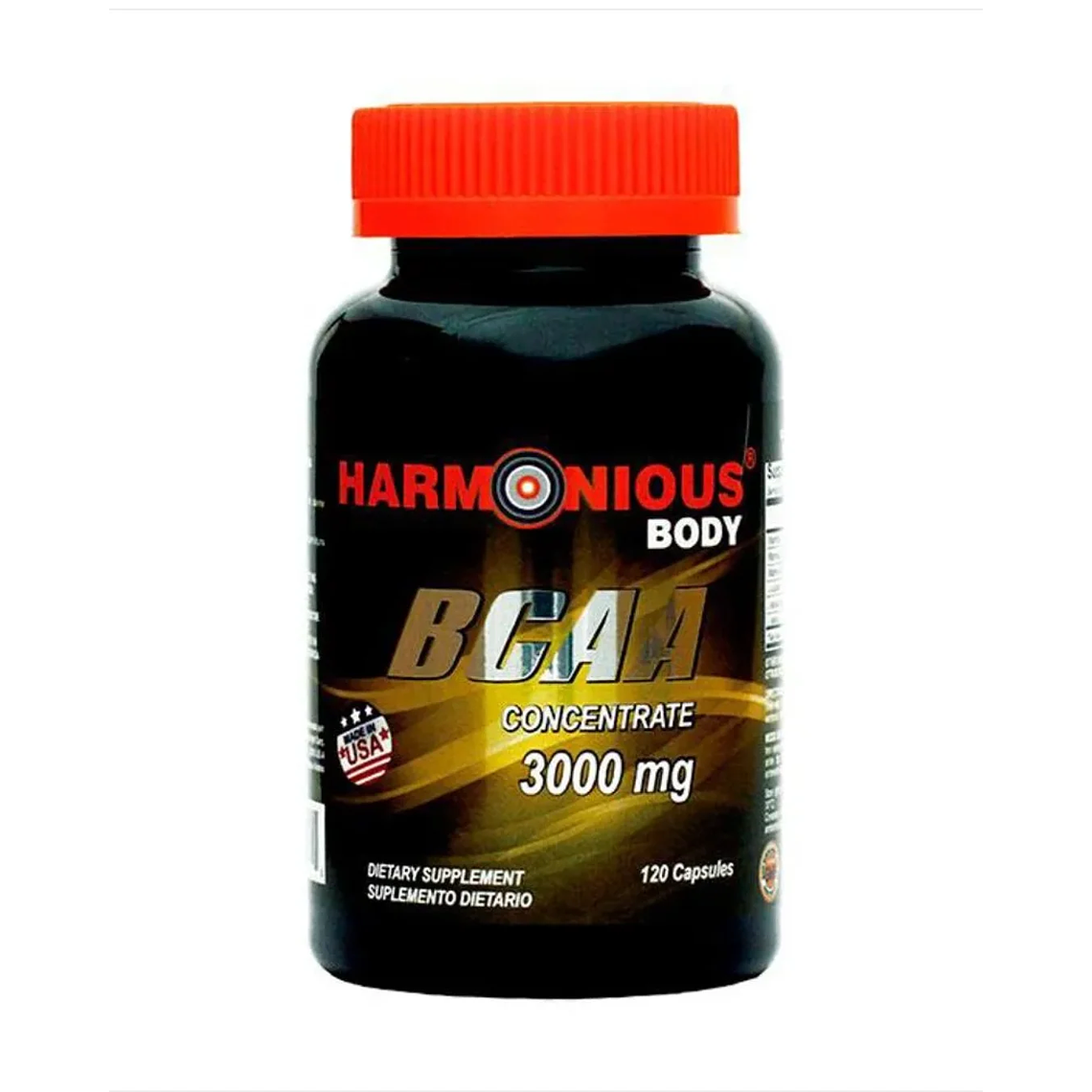 Bcaa 3000 mg 120 Capsulas Harmonious 1