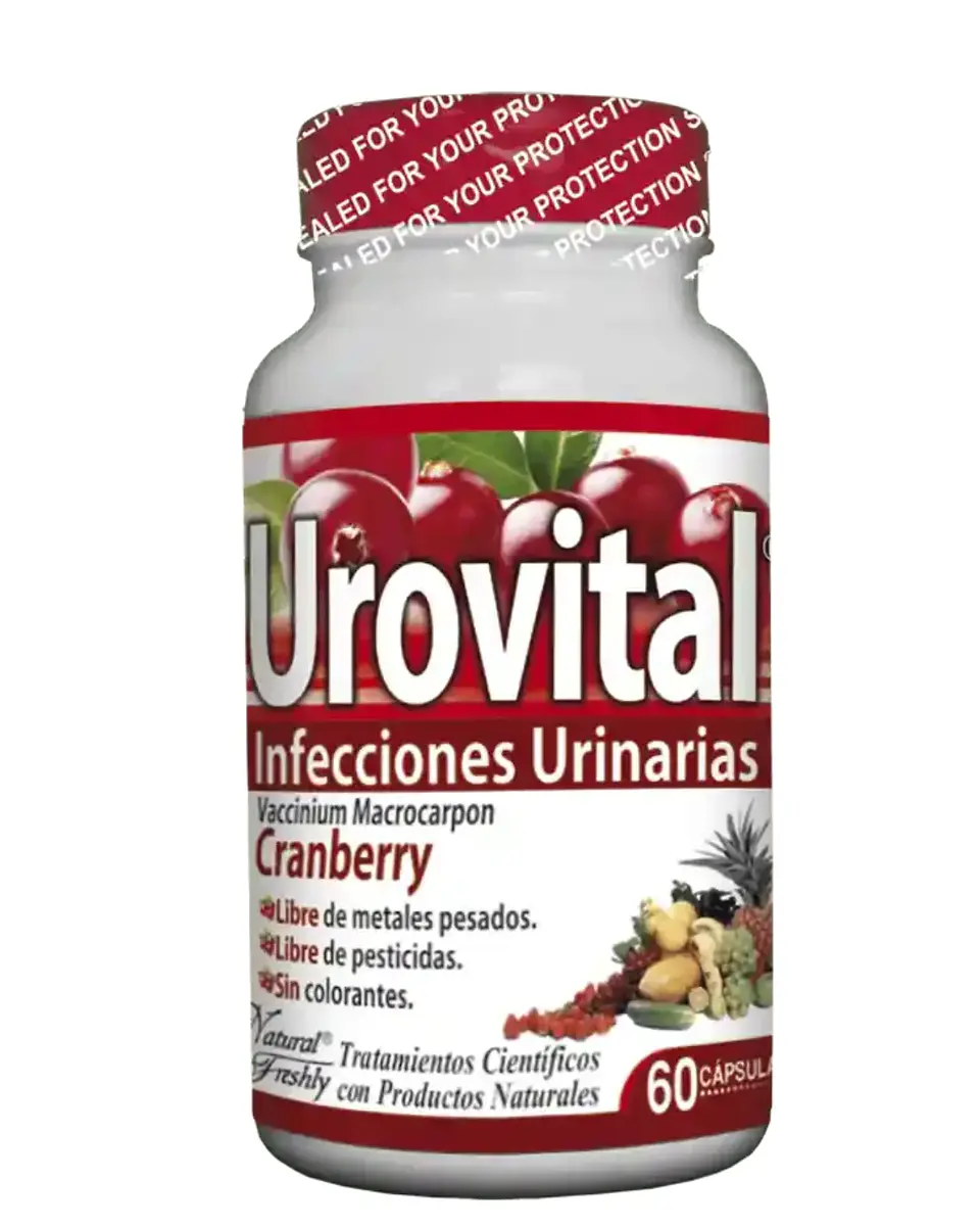 Urovital Natural Freshly 60 Cápsulas 1