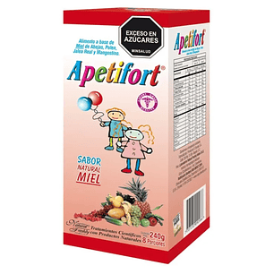 Apetifort Sabor a Miel 240 g Natural Freshly