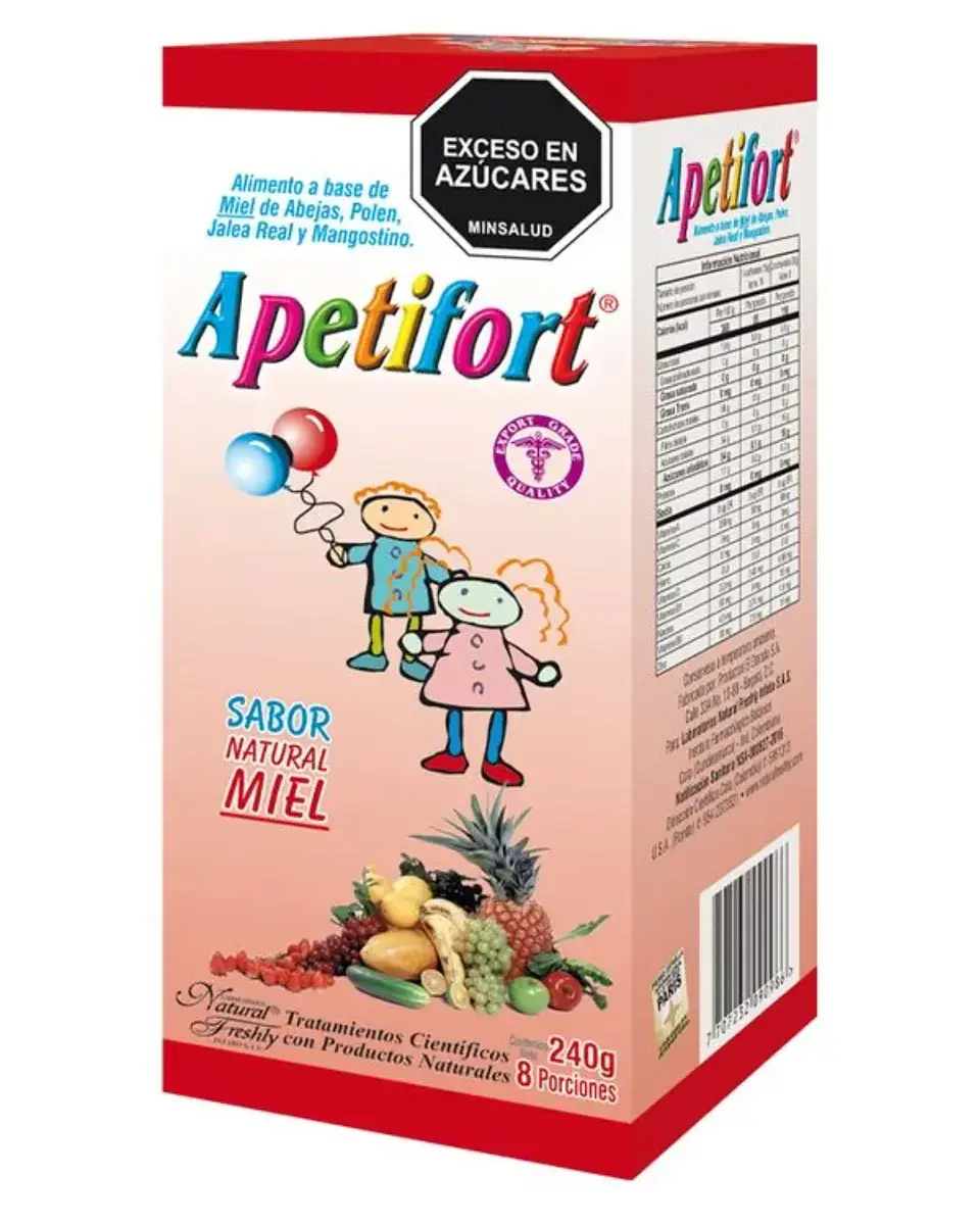 Apetifort Sabor a Miel 240 g Natural Freshly 1