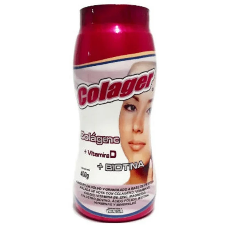 Colager Colageno mas Biotina y Vitamina D 400g 1
