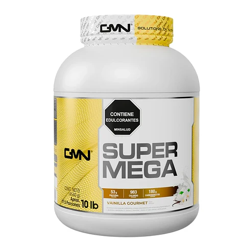 Super Mega 10lb Vainilla Gourmet Tarro Gmn