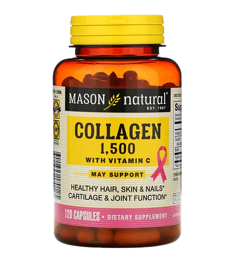 Collagen 1500 mas Vitamina C Mason Natural
