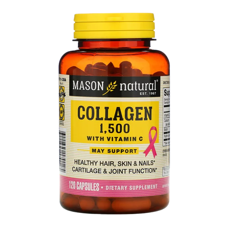 Collagen 1500 mas Vitamina C Mason Natural 1