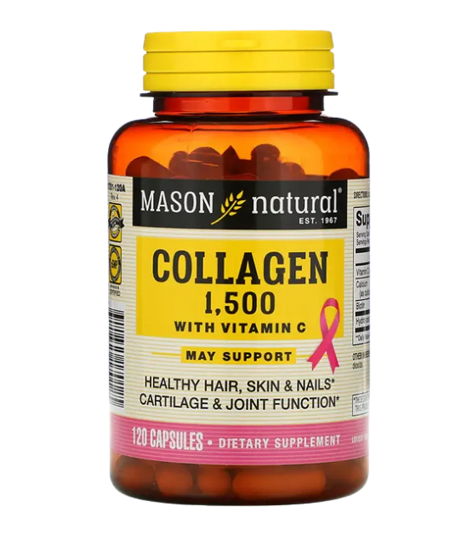 Collagen 1500 mas Vitamina C Mason Natural 1