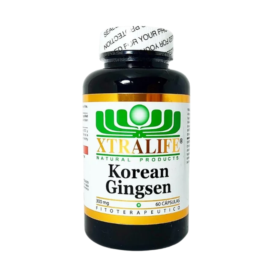 Korean Ginseng 300 mg 60 Cápsulas Xtralife 1