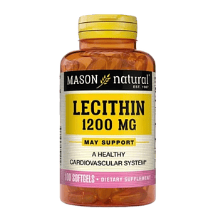 Lecithin 1200 mg 100 Softgels Mason Natural 