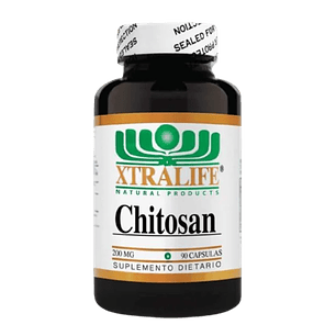 Chitosan 200 mg 90 Cápsulas Xtralife 