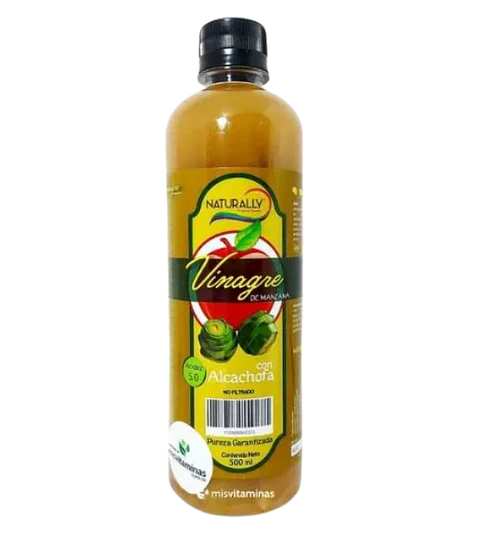 Vinagre de Manzana con Alcachofa 500 ml Naturally 