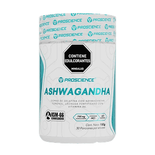 Ashwagandha KSM 66 Gomas 30 Porciones Proscience 