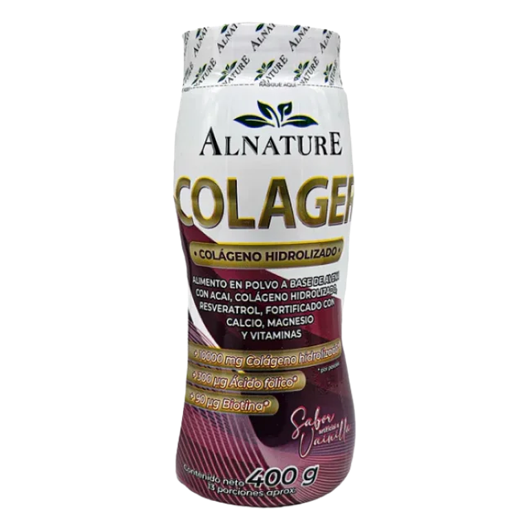 Colager Colageno mas Biotina y Vitamina D 400g 1
