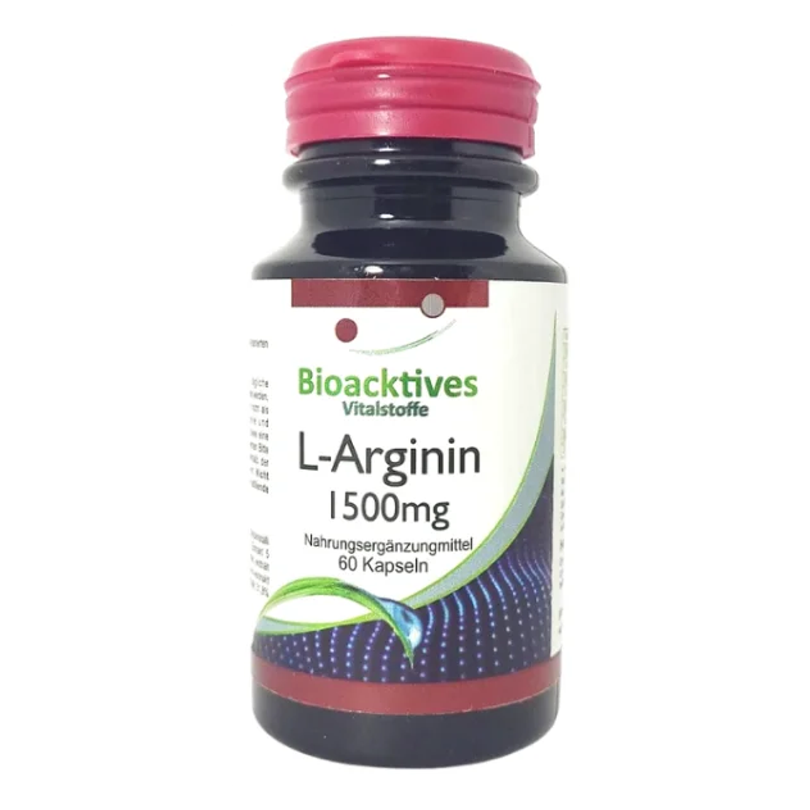 L Arginina 1500 mg Bioacktives 60 Cápsulas 1