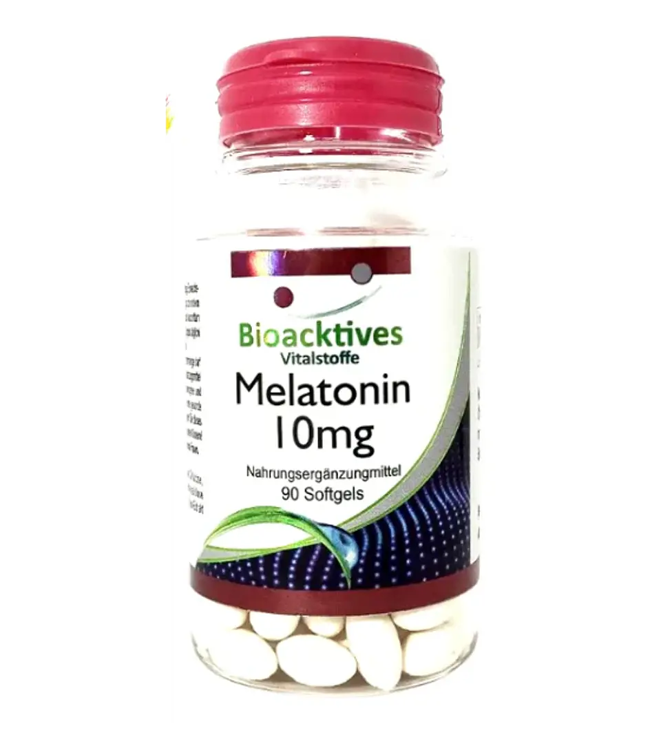 Melatonin 10 mg Bioacktives 90 Softgels  1