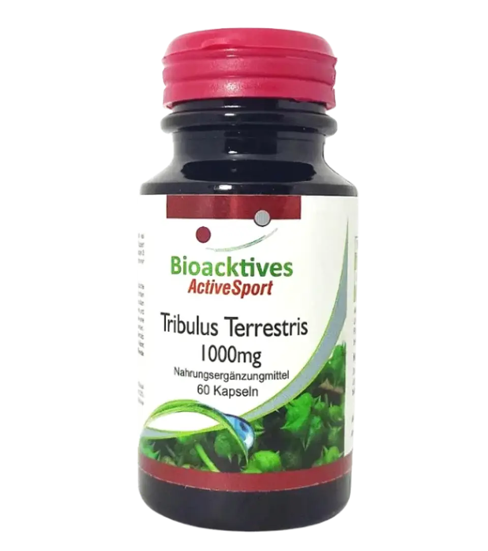 Tribulus Terrestris 1000 mg Bioacktives 60 Cápsulas 1